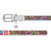 Нашийник WAUDOG Design з малюнком "Пейсли", преміум шкіра, металевий пряжка (ширина 12 мм, довжина 21-29 см), білий - 2