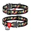 Ошейник для собак нейлоновый WAUDOG Nylon c QR паспортом, рисунок "Рик и Морти 3", металлическая пряжка-фастекс, L, Ш 25 мм, Дл 31-49 см - 1
