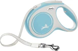 Поводок-рулетка Flexi New Comfort М стрічка 5 м Блакитний - 1