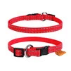 Ошейник "Dog Extremе" нейлоновый регулируемый (ширина 10мм, длина 20-30см), красный - 1