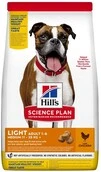 Сухой корм для подверженных лишнему весу собак средних пород Hill&rsquo;s Science Plan Adult Light Medium Breed с курицей 14 кг - 1