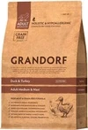Сухой корм Грандорф для средних и крупных пород с 1 года утка с индейкой 10 кг Grandorf Sensitive Care - 1