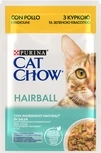 Упаковка вологого корму для котів Purina Cat Chow Hairball для зменшення утворення клубків шерсті в травному тракті з куркою та зеленою квасолею 85 г x 26 шт. - 2