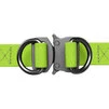 Поводок для собак водостійкий WAUDOG Waterproof з QR-паспортом, металевий фастекс, Ш 20 мм, Дл 50-80 см, салатовий - 2