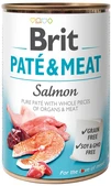 ПАК. Влажный корм для собак Brit Pat&eacute; &amp;amp; Meat с лососем и курицей, 6 шт по 400 г - 1