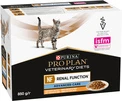 Упаковка влажного корма для взрослых кошек Purina Pro Plan Veterinary Diets NF Renal Function при патологии почек 10 x 85 г - 3