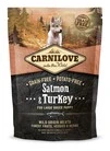 Сухий корм для цуценят великих порід Carnilove Salmon &amp; Turkey Large Breed Puppy 1.5 кг (8595602508853) - 1