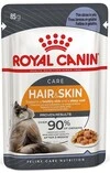 ПАК.Влажный корм для взрослых кошек Royal Canin HAIR&amp;SKIN IN JELLY (Желе) поддержание здоровья кожи и шерсти 12шт по 85 г - 2