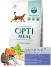 Повнораціонний сухий корм Optimeal для стерилізованих котів і кастрованих котів &ndash; лосось 1.5 кг - 3