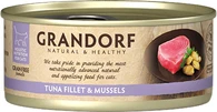 Упаковка вологого корму для котів Grandorf Філе тунця з мідіями 6 шт по 70 г - 2