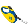 Поводок-рулетка для собак WAUDOG R-leash, малюнок "Colors of freedom", L, до 50 кг, 5 м, світловідбиваюча стрічка - 5