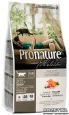 Сухий корм для дорослих котів Pronature Holistic Adult зі смаком індички та журавлини 5.44 кг - 1