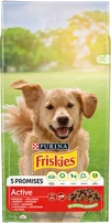 Сухой корм для взрослых собак с повышенной активностью Purina Friskies Active с говядиной 15 кг - 1