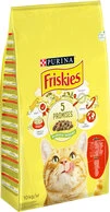 Сухий корм для дорослих котів Purina Friskies з яловичиною, куркою та овочами 10 кг - 1