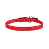 Ошейник "Dog Extremе" нейлоновый регулируемый (ширина 10мм, длина 20-30см), красный - 2