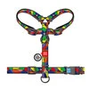 Анатомічний H-образний нашийник для собак WAUDOG Nylon з QR-паспортом, малюнок "Вітраж", пластиковий фастекс, S, Ш 15 мм, A 30-40, B 30-50 - 3