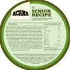 Сухой корм для пожилых собак ACANA Senior Dog Recipe c мясом цыпленка 11.4 кг(a51011) - 4