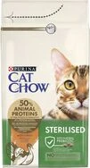Сухий корм для дорослих стерилізованих котів Purina Cat Chow Sterilised з індичкою 1.5 кг - 2
