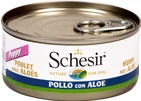 ПАК. Влажный корм Schesir Chicken Aloe Puppy курица с алоэ 10шт по  150 г - 3