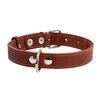 Нашийник "CoLLaR" одинарний (ширина 25мм, довжина 38-50см), коричневий - 3