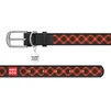 Ошейник WAUDOG Design с рисунком "Шотландка", премиум кожа, металлическая пряжка (ширина 12 мм, длина 19-25 см), черный - 2