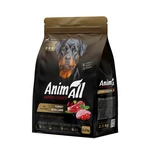 Полнорационный сухой корм для собак больших пород AnimAll со свежей индейкой и ягненком, 2.5 кг