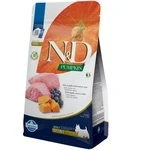 Фармина сухой корм для собак N&amp;D GRAIN FREE PUMPKIN LAMB &amp; BLUEBERRY ADULT MINI с ягненком, тыквой и черникой, 800 г