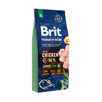 Сухой корм для щенков и молодых собак гигантских пород Brit Premium Junior XL со вкусом курицы 15 кг