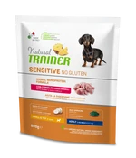 Сухой корм Natural Trainer Dog  Sensitive без глютена для взрослых собак Мини пород с Кролятиной и цельными злаками 800 г