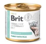 Вологий корм Brit Grain Free Veterinary Diets Struvite для котів при лікуванні сечокамяної хвороби з індичкою 200 г