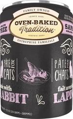 Влажный корм для котов Bio Biscuit Oven-Baked Tradition полностью сбалансированный беззерновой паштет из свежего мяса кролика 156 г