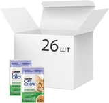 Упаковка влажного корма для взрослых стерилизованных кошек Purina Cat Chow Sterilised с ягненком и зеленой фасолью 85 г х 26 шт