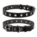 Ошейник "CoLLaR" безразмерный (ширина 25мм, длина 60см), черный