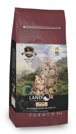 Сухой корм Landor (Ландор) для котят с уткой и рисом 2кг