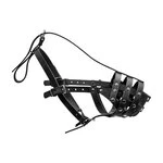 Намордник твердый "CoLLaR" (доберман, овчарка малая, далматин, сеттер малый), черный