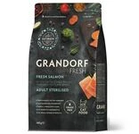 Сухой корм для стерилизованных кошек Grandorf FRESH SALMON &amp; SWEET POTATO ADULT CAT STERILISED лосось с бататом, 400 г