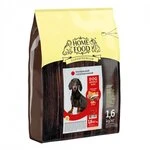 Полнорационый беззерновой гипоаллергенный сухой корм для взрослых собак мелких пород Home Food утка с нутом 1.6 кг