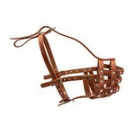 Намордник твердый "CoLLaR" (ротвейлер малый), коричневый