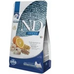 Фармина сухой корм для собак N&amp;D LOW GRAIN OCEAN ADULT MINI чувствительное пищеварение, с треской и апельсином 800 г