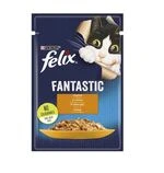ПАК Вологий корм для кішок Felix Fantastic з куркой 26 шт по 85г