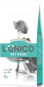 Сухий корм L'Unico Lamb з ягнятиною для дорослих собак усіх порід 2 кг
