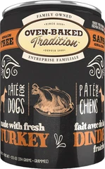 Влажный корм Oven-Baked Tradition Bio Biscuit полностью беззерновой паштет для собак из свежего мяса индейки 354 г