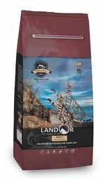 LANDOR Сухой корм для взрослых кошек рыба с рисом 2 кг