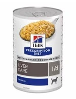 Влажный корм для собак Hill’s PRESCRIPTION DIET l/d Liver Care поддержание функции печени 370 г