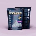 Гигиенический наполнитель Iceberg на основе силикагеля для кошачьих туалетов с ароматом лаванды, 5л (4820266800086)
