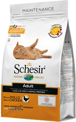 Сухий монопротеїновий корм для дорослих котів Schesir Cat Adult Chicken з куркою 3 кг (2 шт по 1,5 кг)