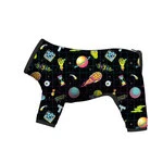 Дождевик для собак WAUDOG Clothes рисунок "Рик и Морти 2", XS25, В 36-38 см, С 26-28 см