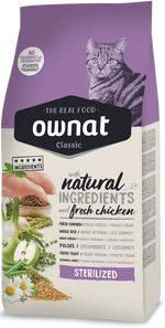 Сухий корм для стерилізованих котів і кішок Ownat Classic Sterilized Cat 4 кг