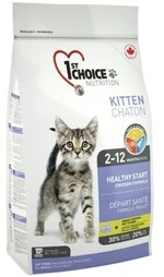 Сухий суперпреміум корм для кошенят 1st Choice Kitten Healthy Start курка 0.35 кг
