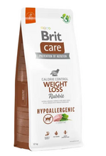 Сухий гіпоалергенний корм для дорослих собак усіх порід із зайвою вагою Brit Care Dog Hypoallergenic Weight Loss з кроликом 12 кг